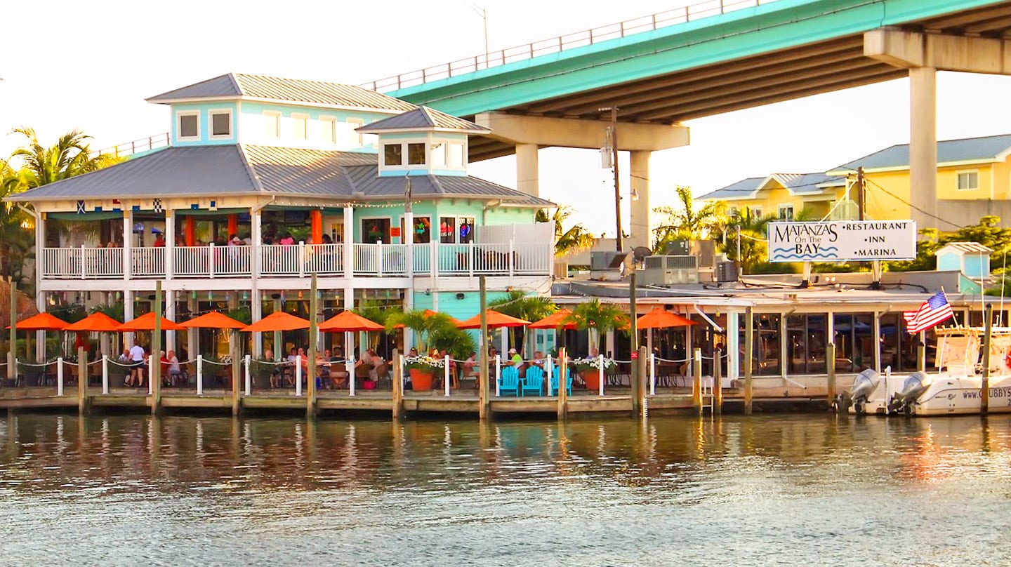 Matanzas On The Bay Waterfront Restaurant On Fort Myers Beach